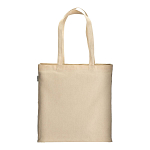 220/g m2 organic cotton shopping bag, long handles and gussets 3