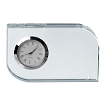 Glass block with small clock 3