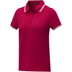 Amarago short sleeve women's tipping polo 1