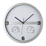 Wall clock, half display print 1