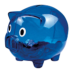 Transparent piggy bank 3