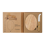 Cheese set with cutting board 4