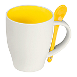 Ceramic cup with a spoon 1