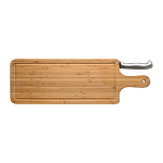 Bamboo choppingboard with knif 2