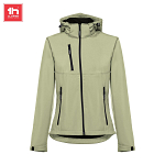 Womens softshell with removable hood 2