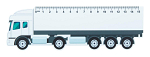 rigla camion, 15 cm, Trucker 15 3