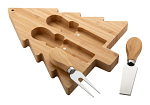 Set de cutite pentru branza, de Craciun, Jarlsberg 2