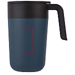 Nordia 400 ml double-wall recycled mug 4