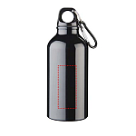 Oregon 400 ml RCS certified recycled aluminium water bottle with carabiner 4