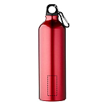 Oregon 770 ml RCS certified recycled aluminium water bottle with carabiner 4