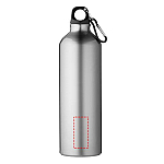 Oregon 770 ml RCS certified recycled aluminium water bottle with carabiner 4