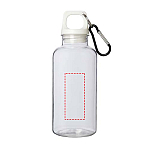 Oregon 400 ml RCS certified recycled plastic water bottle with carabiner 4