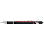 Kish ballpoint pen with silver finish (black ink) 4