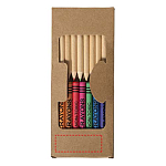 Lucky 19-piece coloured pencil and crayon set 4