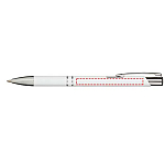 Moneta aluminium click ballpoint pen (blue ink) 4