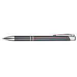 Moneta aluminium click ballpoint pen (blue ink) 4