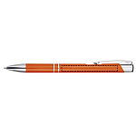 Moneta aluminium click ballpoint pen (blue ink) 4