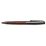 Loure wood barrel ballpoint pen (black ink) 4