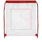 Lancaster transparent drawstring bag 5L 4