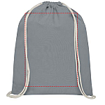 Oregon 100 g/m² cotton drawstring bag 5L 4