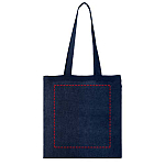 Madras 140 g/m² cotton tote bag 7L 3