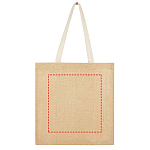 Juta 300 g/m² jute tote bag 7L 4