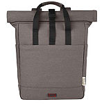 Joey 15” GRS recycled canvas rolltop laptop backpack 15L 4