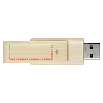 Rotate 4GB bamboo USB flash drive 4