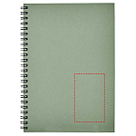 Desk-Mate® A5 colour spiral notebook 4