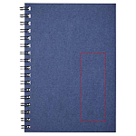 Desk-Mate® A6 colour spiral notebook 4