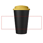 Americano® Eco 350 ml recycled tumbler with spill-proof lid 4