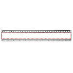 Ellison 30 cm plastic insert ruler 4