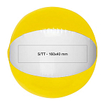 Bicolor beach ball 4