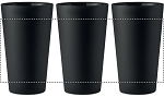 Reusable event cup 500ml 3