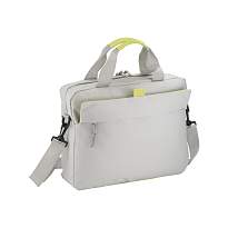 600d polyester laptop bag with adjustable shoulder strap and a band to attach it to a suit