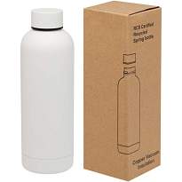 Spring 500 ml RCS certified recycled stainless steel copper vacuum insulated bottle