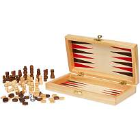 Mugo 3-in-1 wooden game set