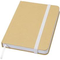 Reed A6 recycled hard cover notebook with plain pages