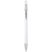 Kish ballpoint pen with silver finish (black ink)