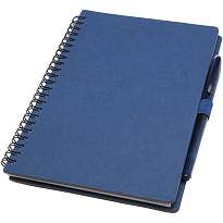 Slate reusable hard cover notebook and pen set (black ink)