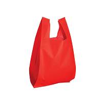 Heat-sealed 45 g/m2 non-woven fabric mini shopping bag