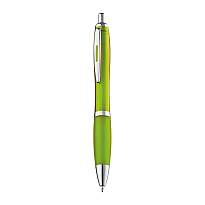 Ball pen with rubber grip