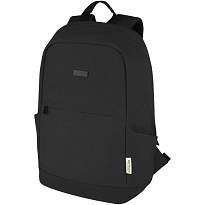 Joey 15.6 GRS recycled canvas anti-theft laptop backpack 18L