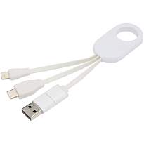 Troop 4-in-1 recycled plastic charging cable