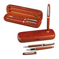 Rosewood set in stylish case