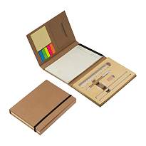 Writing case with cardboard