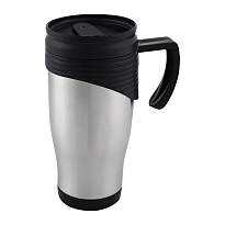 Stainless steel travel mug