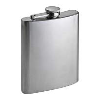 Stainless metal hip flask