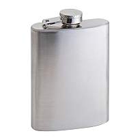 Stainless steel hip flask