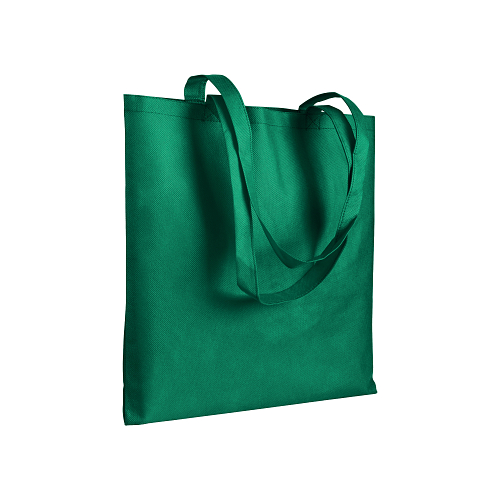 Stitched 80 g/m2 non-woven fabric shopping bag, long handles 1